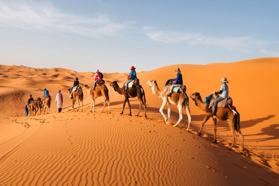 8 days tour from casablanca to Marrakech via Merzouga Desert